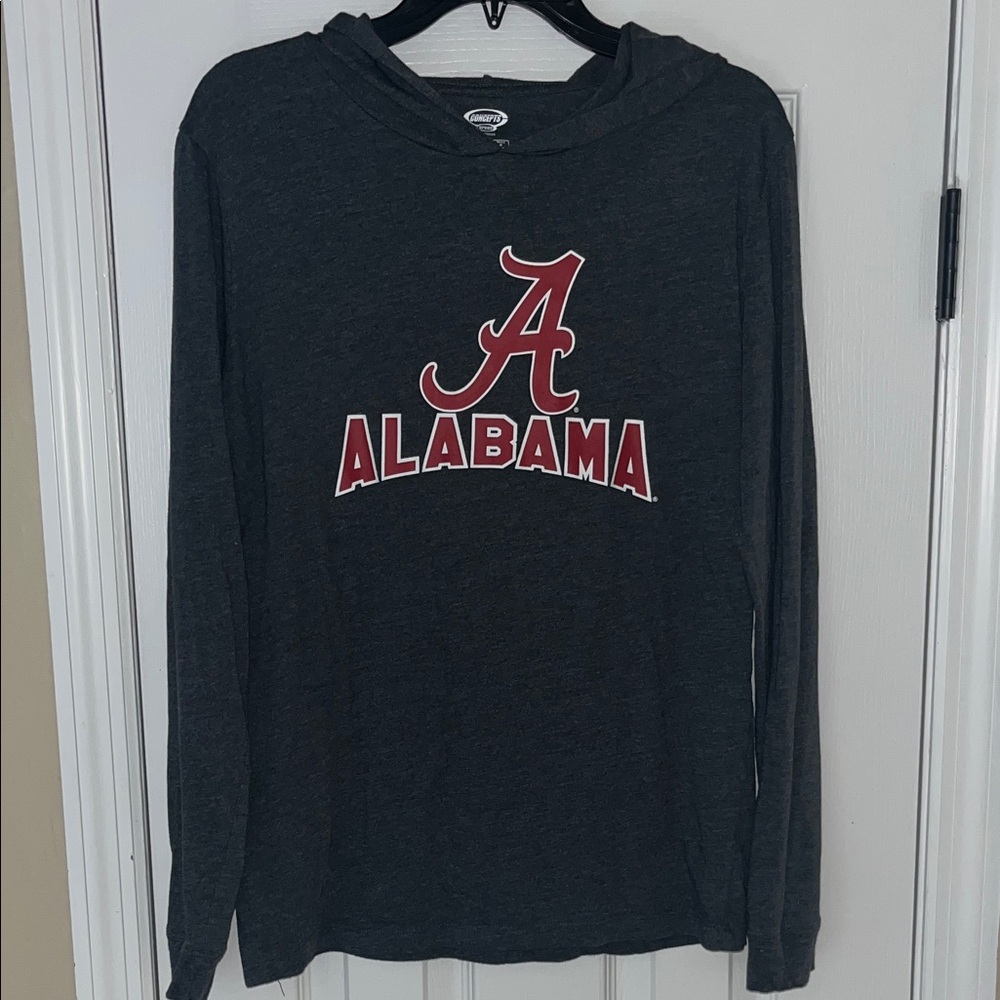 Alabama Hooded Long Sleeve Shirt with joggers pajama set